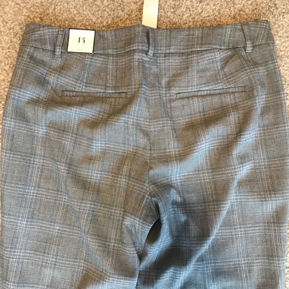 WHBM Grey Dressy Pants - Picture 8 of 8